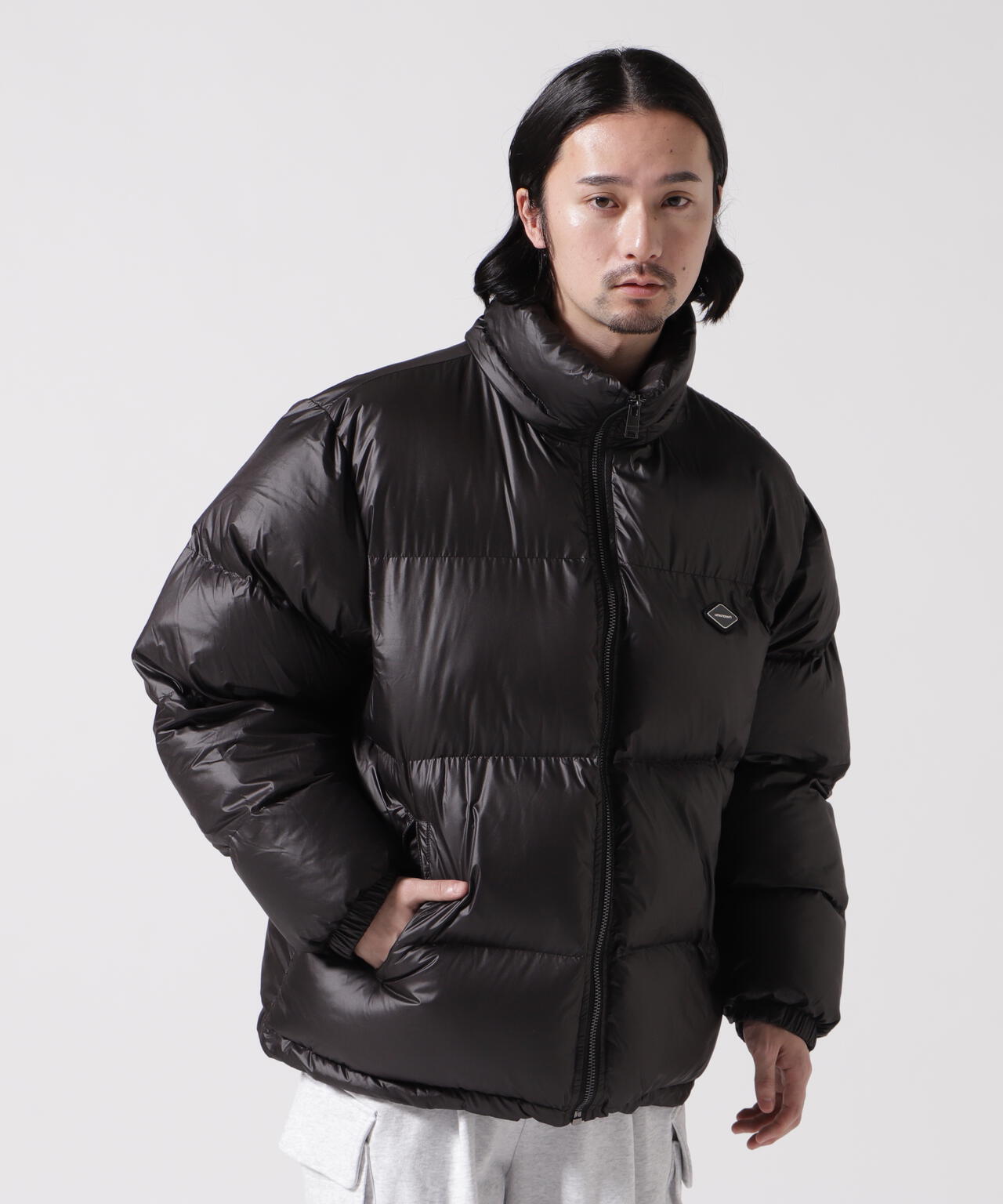 UNKNOWN LONDON/アンノウンロンドン/STUDDED PUFFER JACKET