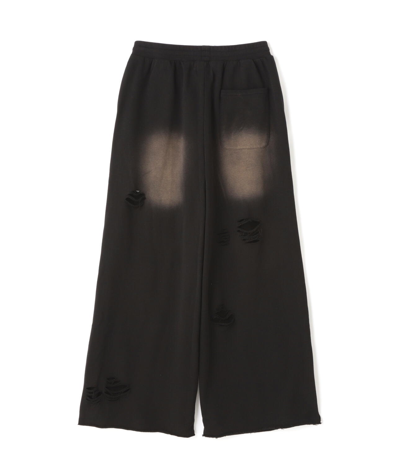 【WEB&DEPOT限定】DankeSchon/DAMEGE SWEAT WIDE PANTS