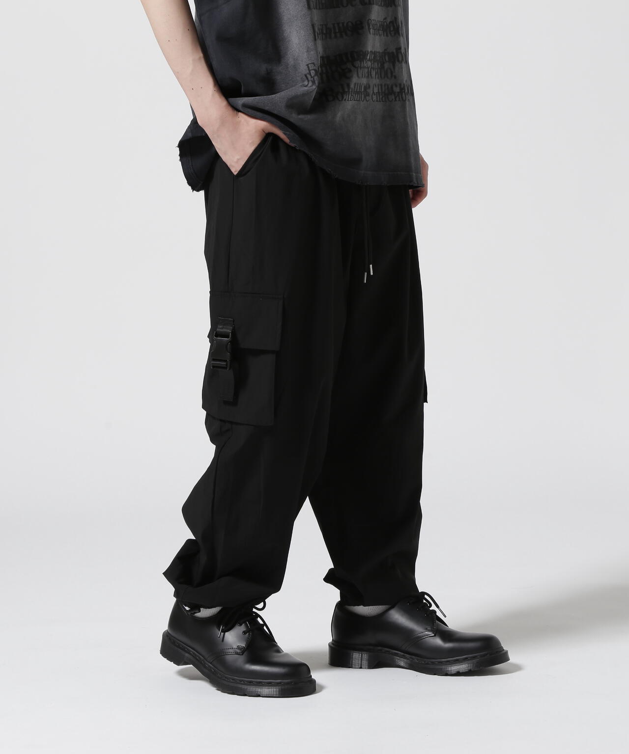 【WEB&DEPOT限定】DankeSchon/ダンケシェーン/STRETCH POCKET CARGO PANTS