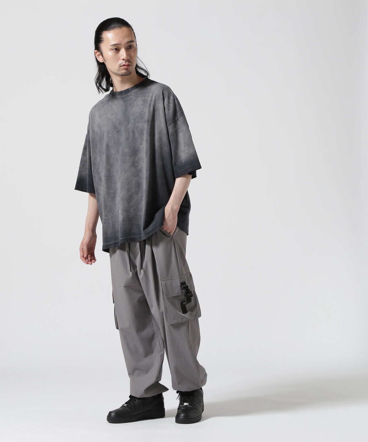 【WEB&DEPOT限定】DankeSchon/ダンケシェーン/STRETCH POCKET CARGO PANTS