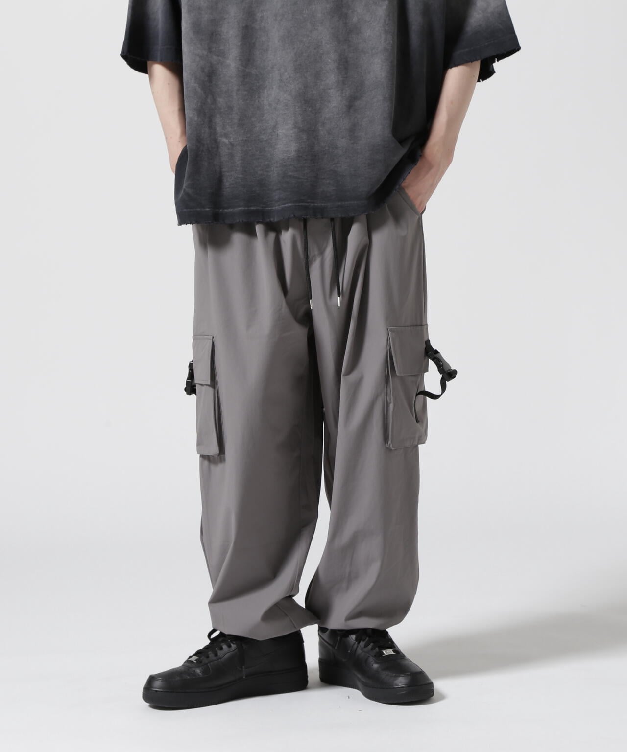 【WEB&DEPOT限定】DankeSchon/ダンケシェーン/STRETCH POCKET CARGO PANTS