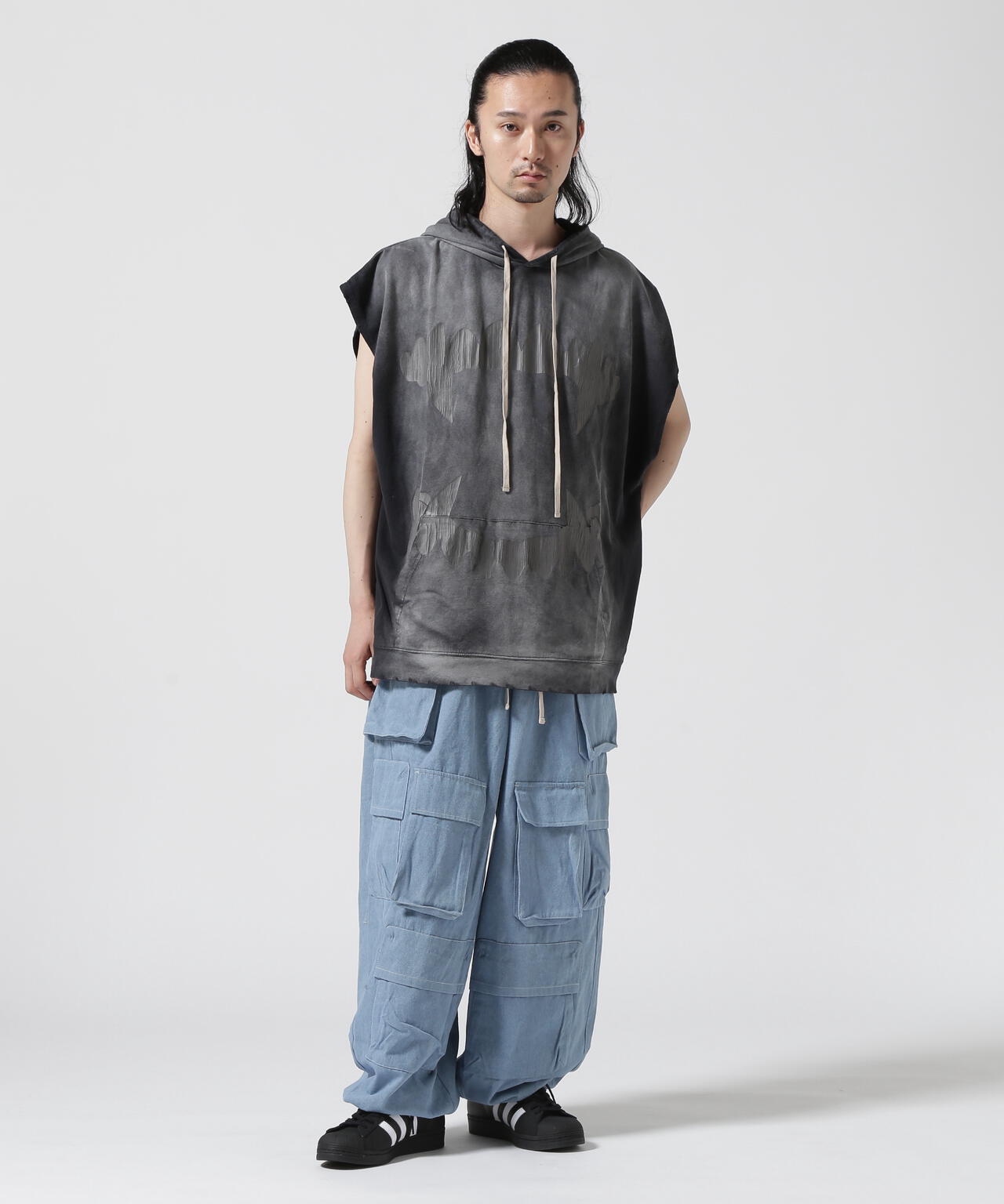【WEB＆DEPOT限定】DankeSchon/ダンケシェーン/MULTI POCKET CARGO