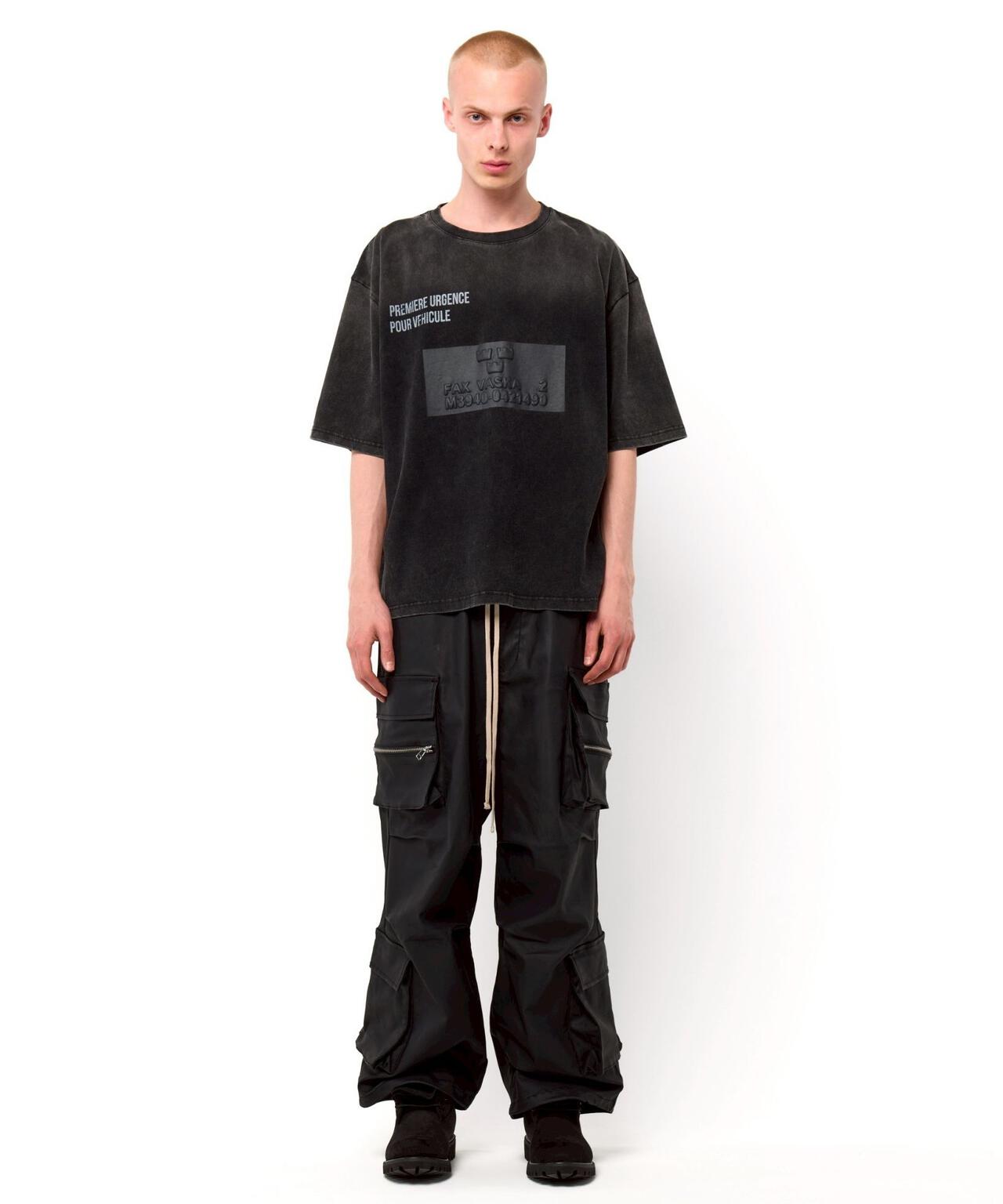 DankeSchon/ダンケシェーン/PREMIUM COATING WIDE POCKET PANTS