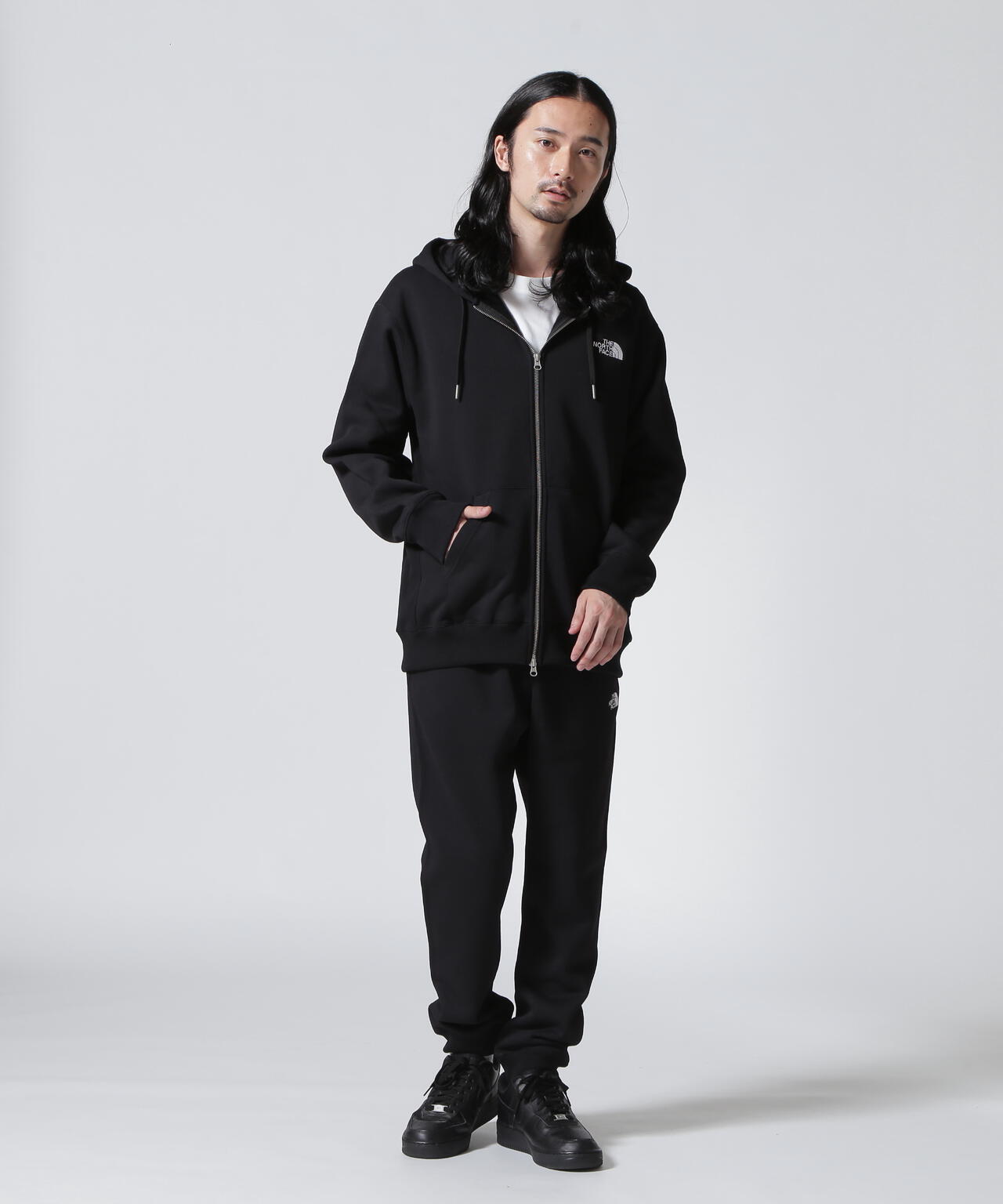 THE NORTH FACE/ザ・ノース・フェイス/SQUARE LOGO FULL ZIP JACKET