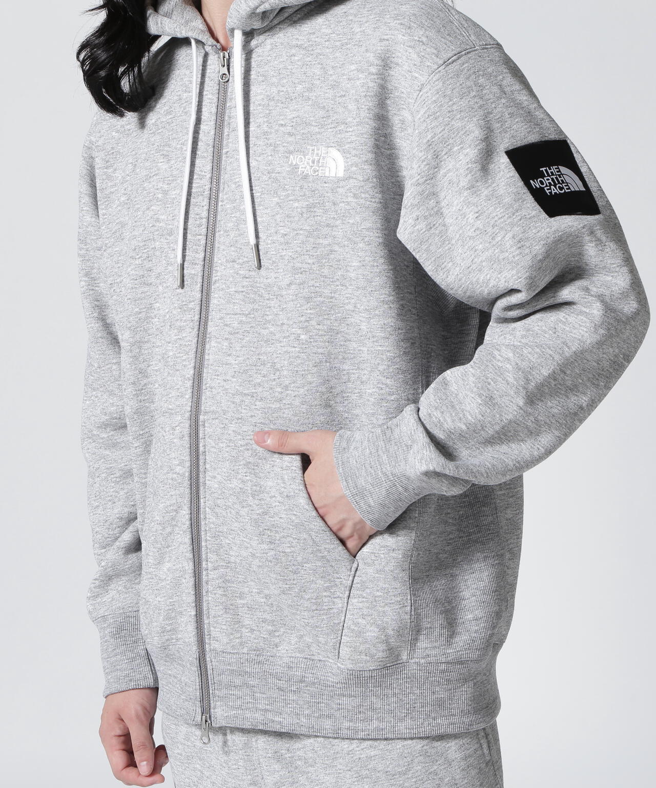 THE NORTH FACE/ザ・ノース・フェイス/SQUARE LOGO FULL ZIP JACKET