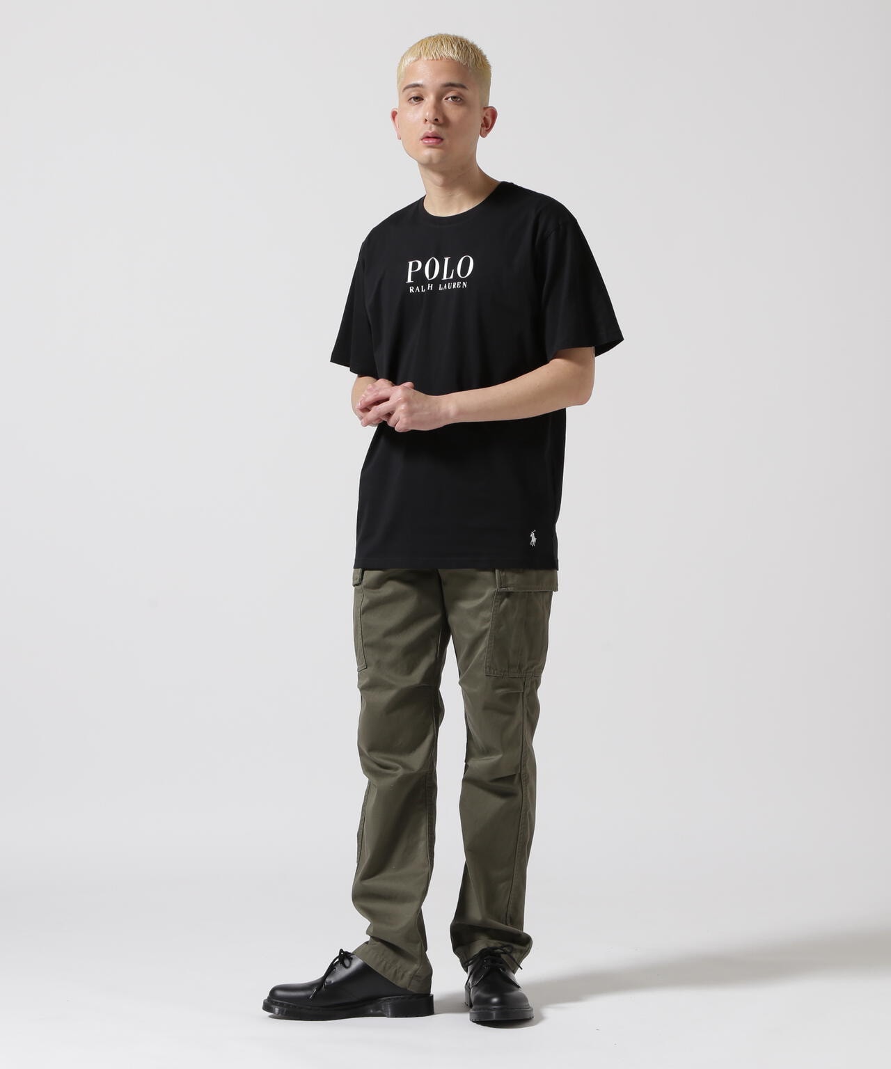 POLO RALPH LAUREN/ポロラルフローレン/Logo printed Short Sleeve CrewNeck