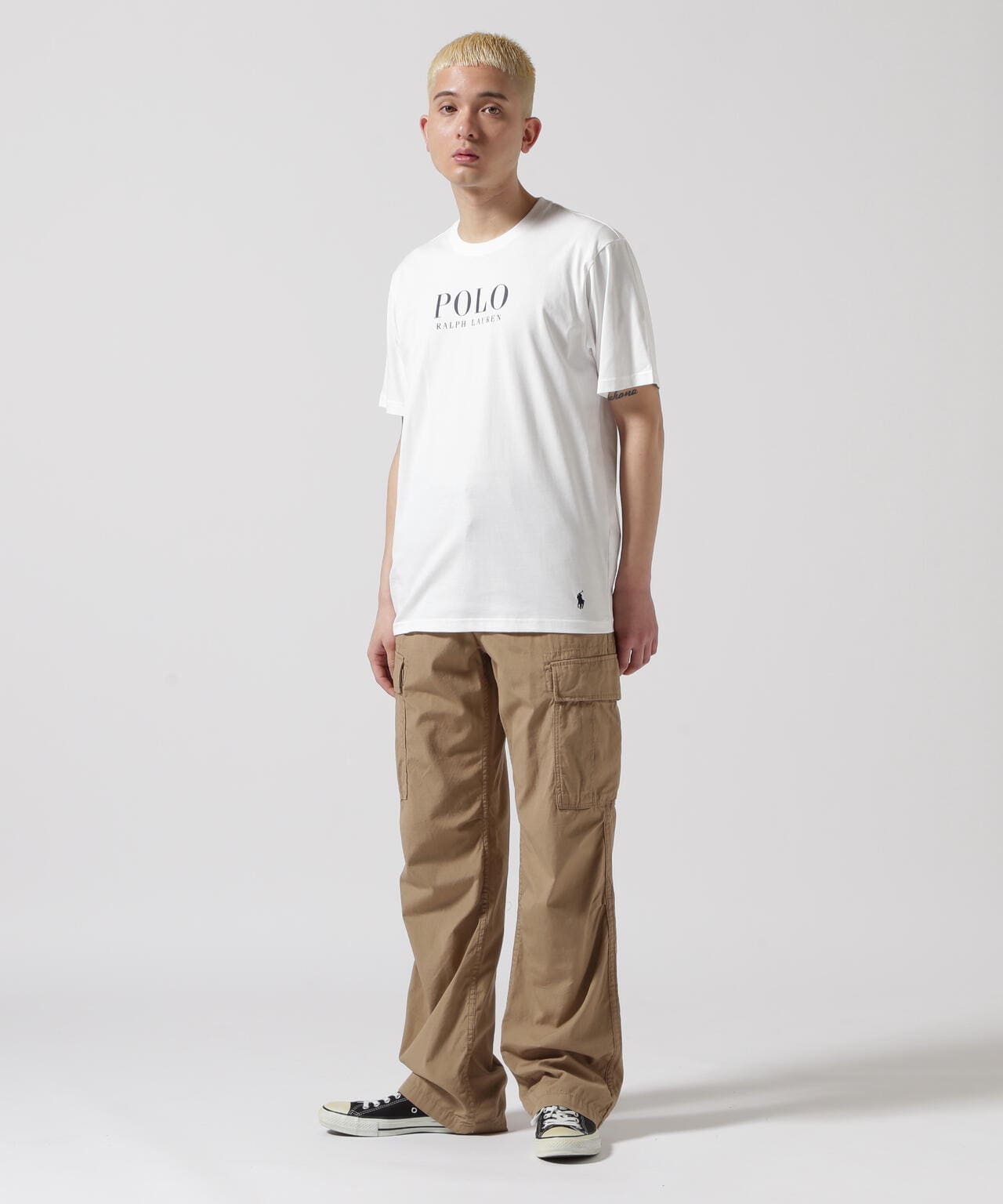 POLO RALPH LAUREN/ポロラルフローレン/Logo printed Short Sleeve CrewNeck