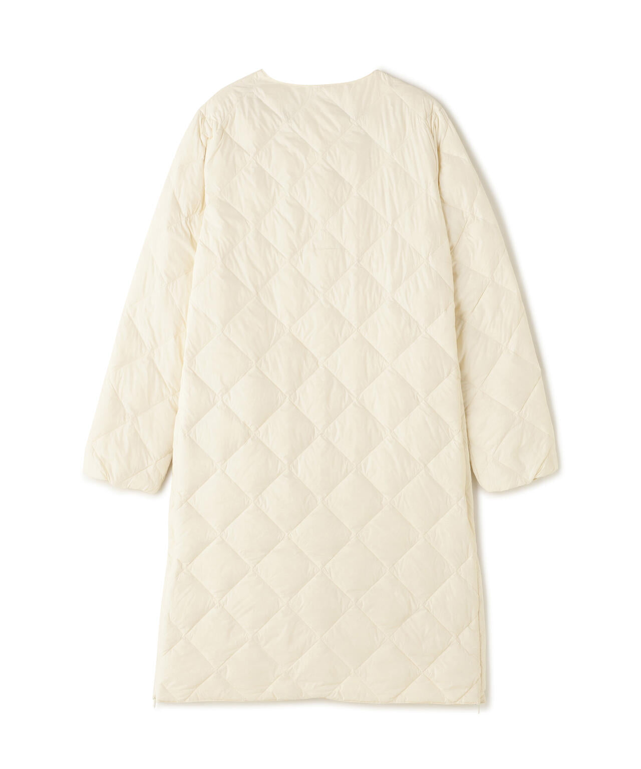 TAION/タイオン/【WOMENS】SINGLE CITY CREW NECK LONG DOWN COAT