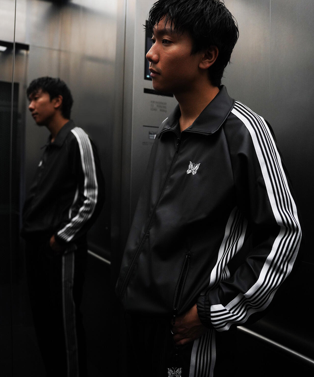NEEDLES/ニードルズ/【LHP EXCLUSIVE】TRACK PANT - SYNTHETIC LEATHER