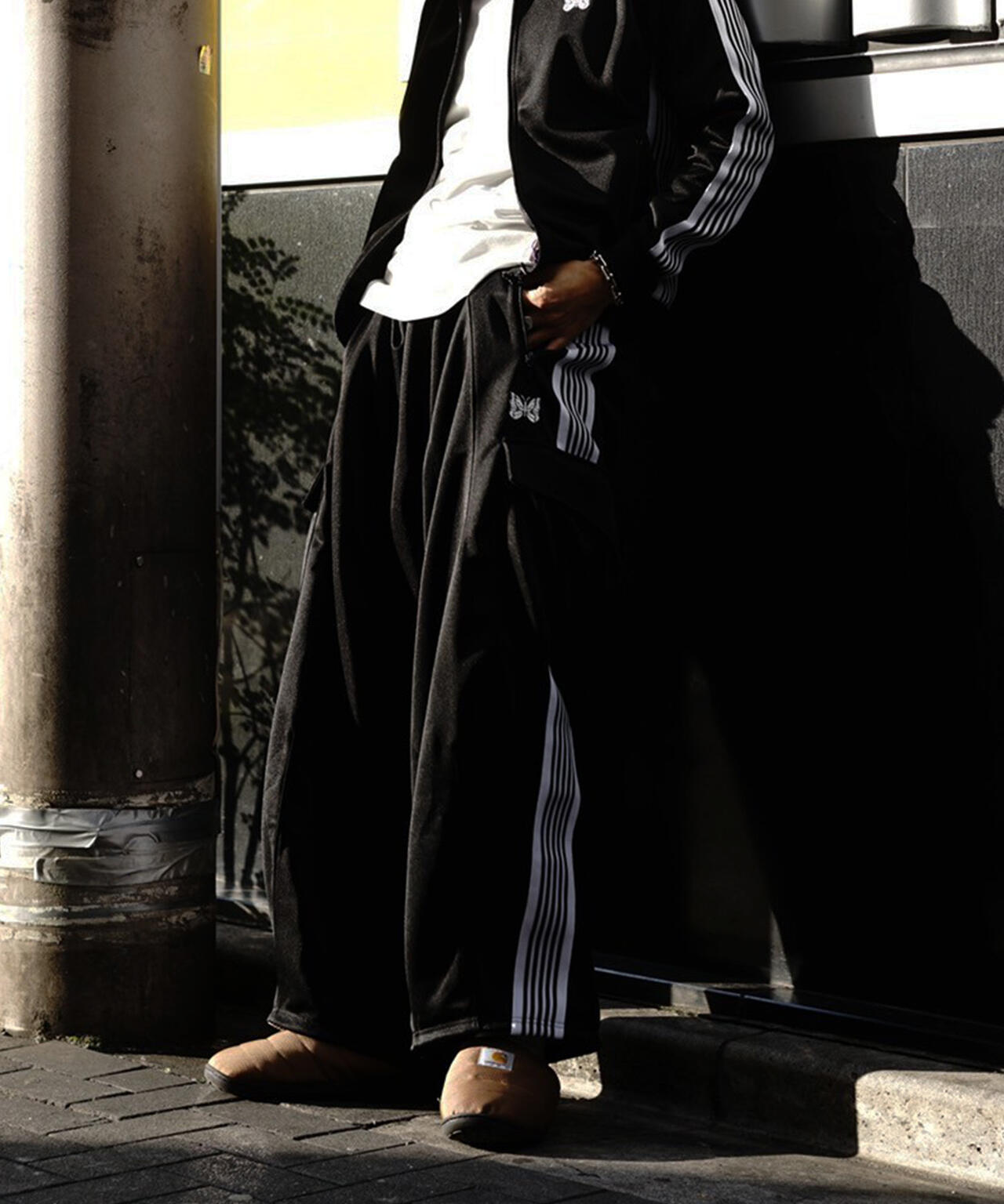 NEEDLES/ニードルズ/【LHP EXCLUSIVE】H.D.TRACK PANT - BDU POLY SMOOTH