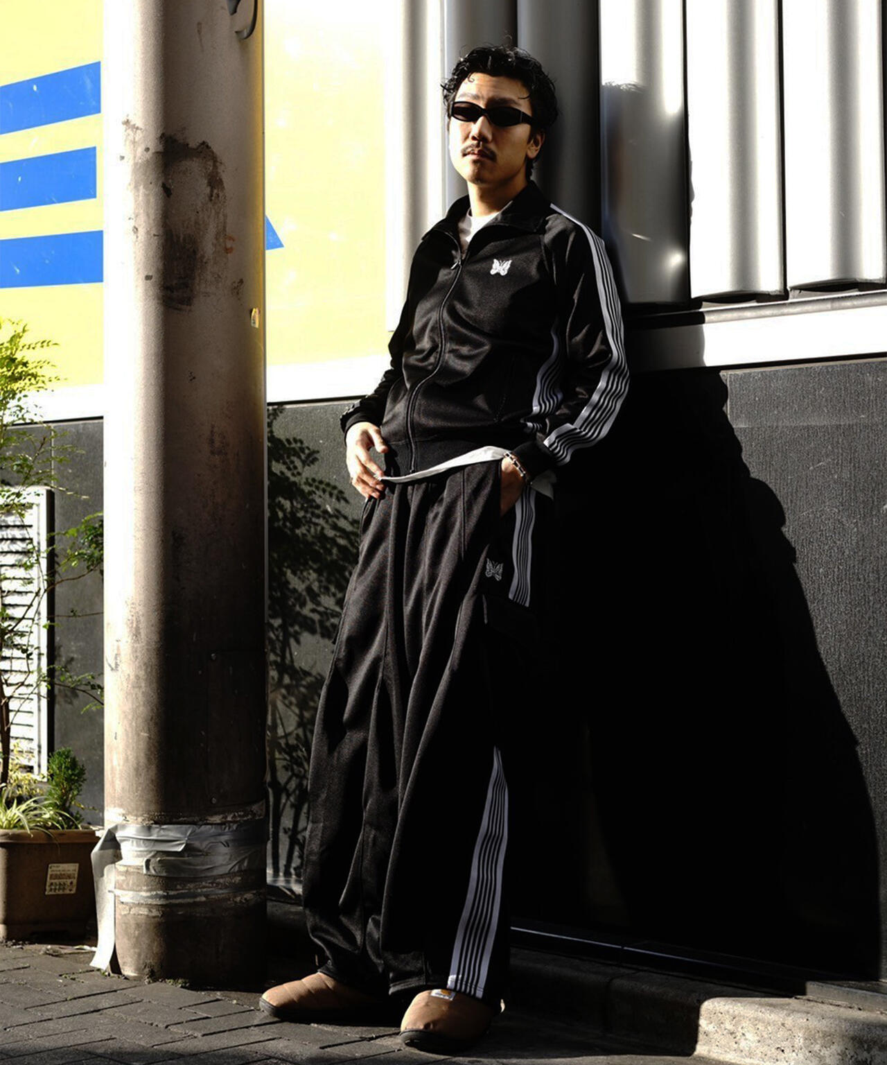 NEEDLES/ニードルズ/【LHP EXCLUSIVE】H.D.TRACK PANT - BDU POLY SMOOTH