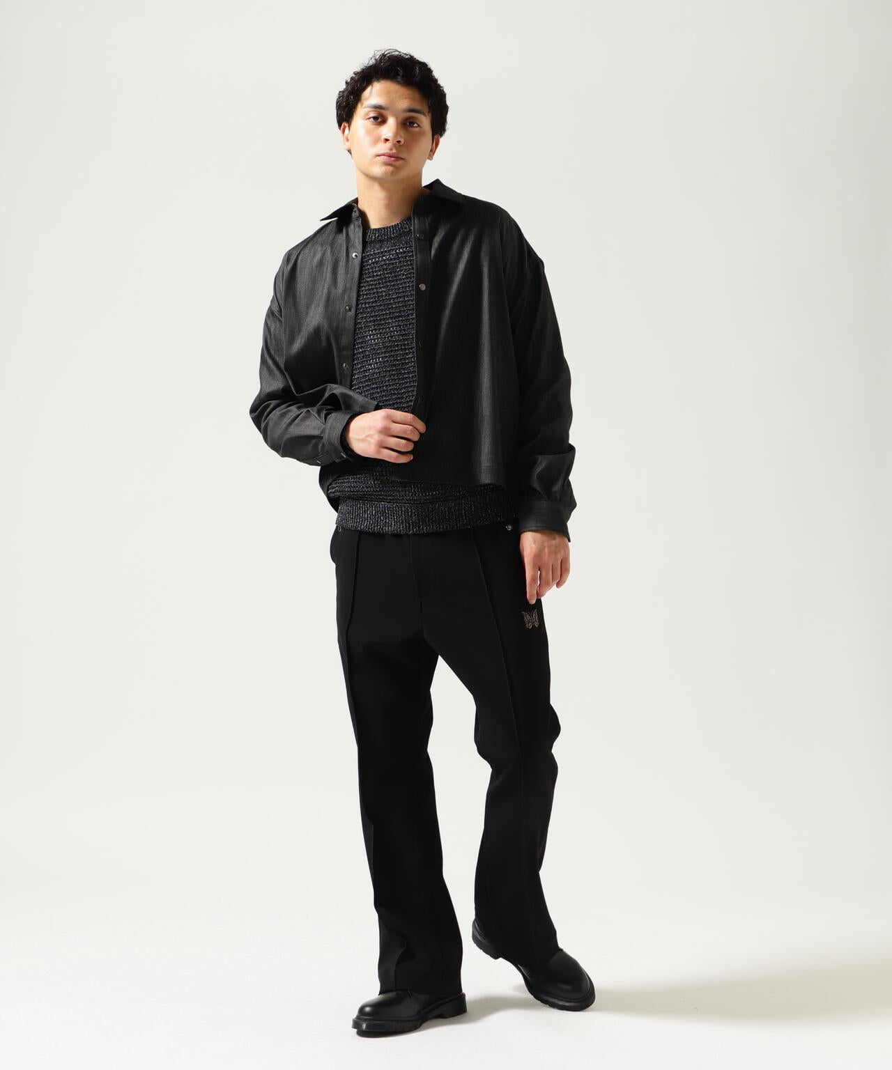 NEEDLES/ニードルズ/PIPING COWBOY PANT - DOUBLE CLOTH