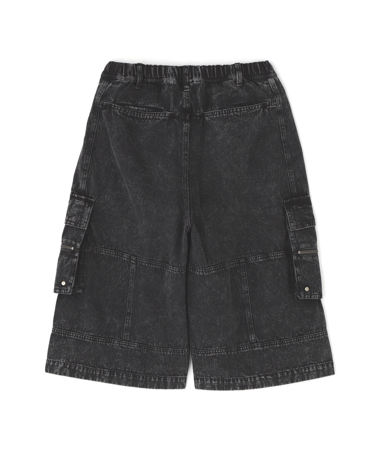 DankeSchon/ダンケシェーン/CHEMIBLEACH DENIM CARGO SHORTS