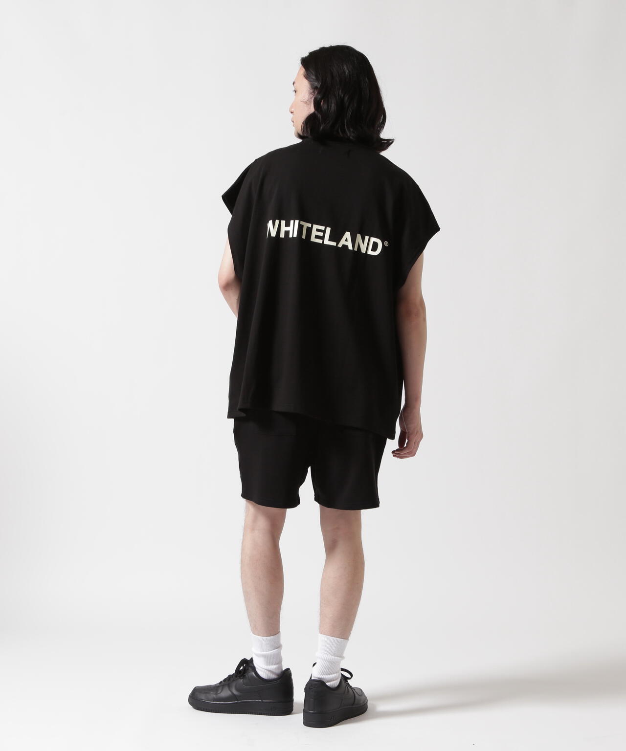 【WEB&DEPOT限定】WHITELAND/ホワイトランド/OWL/LOGO SWT SHORTS