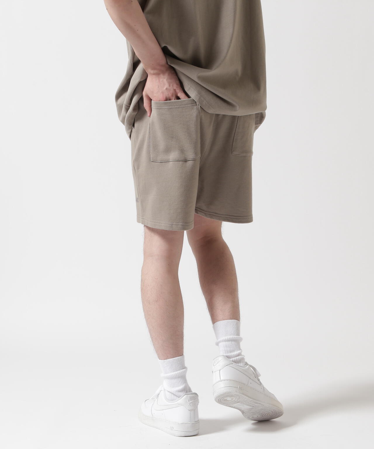 【WEB&DEPOT限定】WHITELAND/ホワイトランド/OWL/LOGO SWT SHORTS