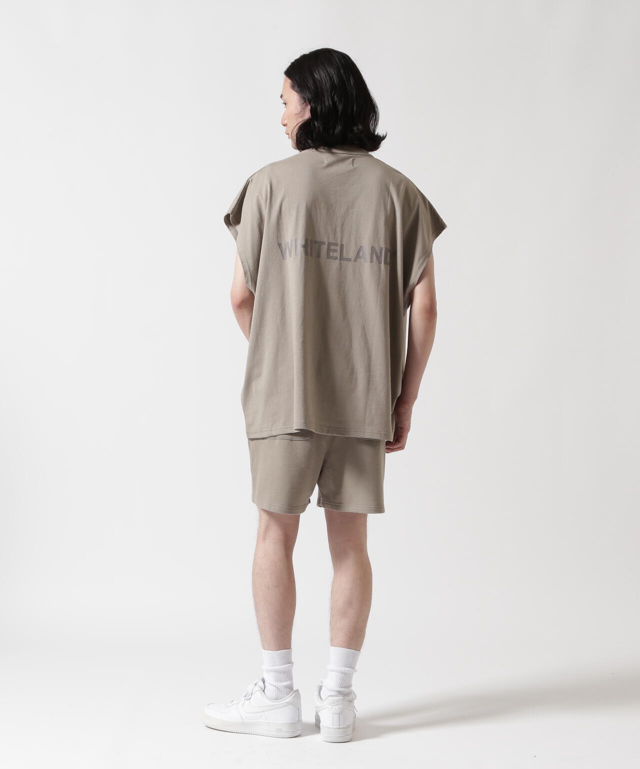 【WEB&DEPOT限定】WHITELAND/ホワイトランド/OWL/LOGO SWT SHORTS