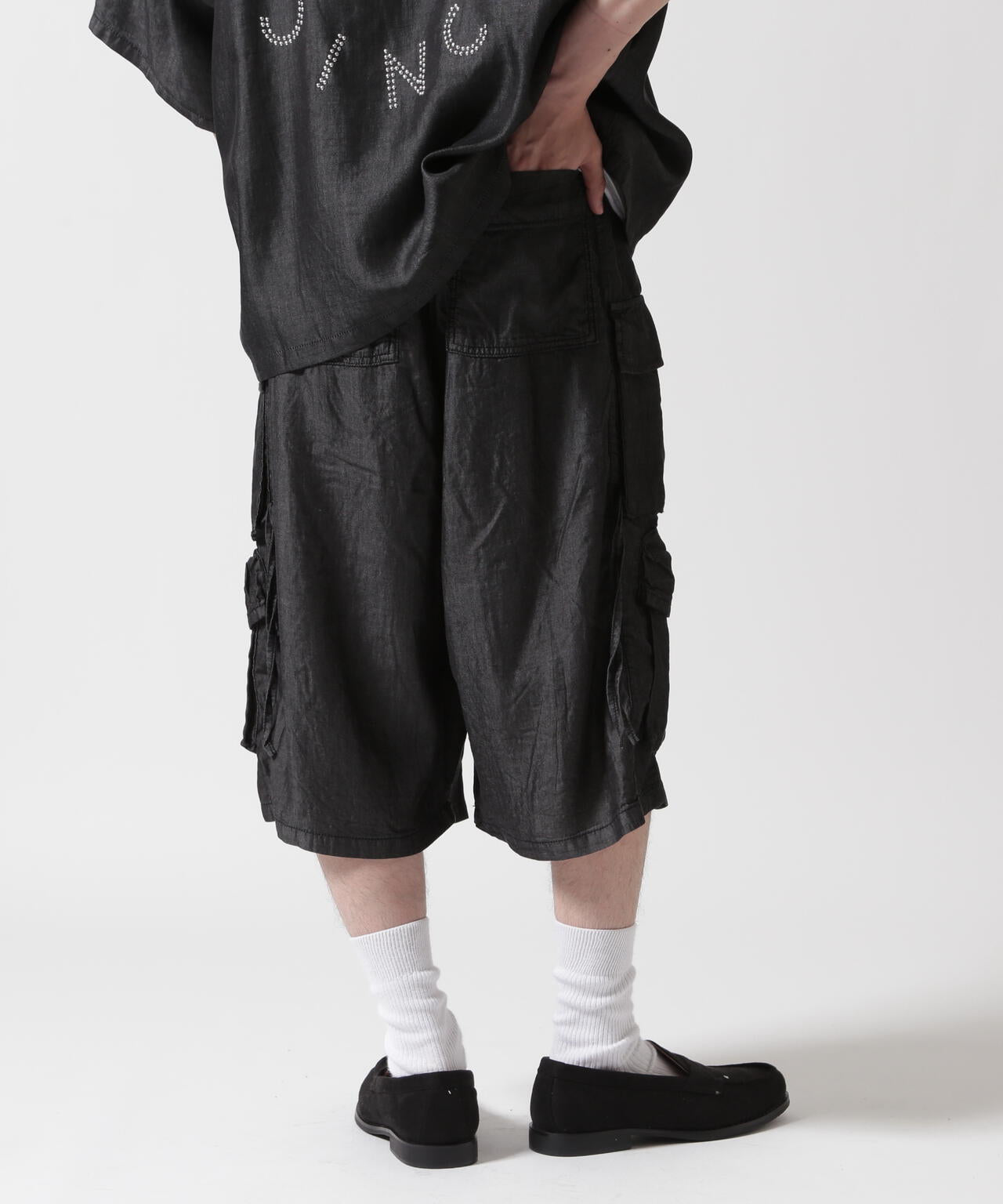 DankeSchon/ダンケシェーン/TENCEL CARGO SHORTS