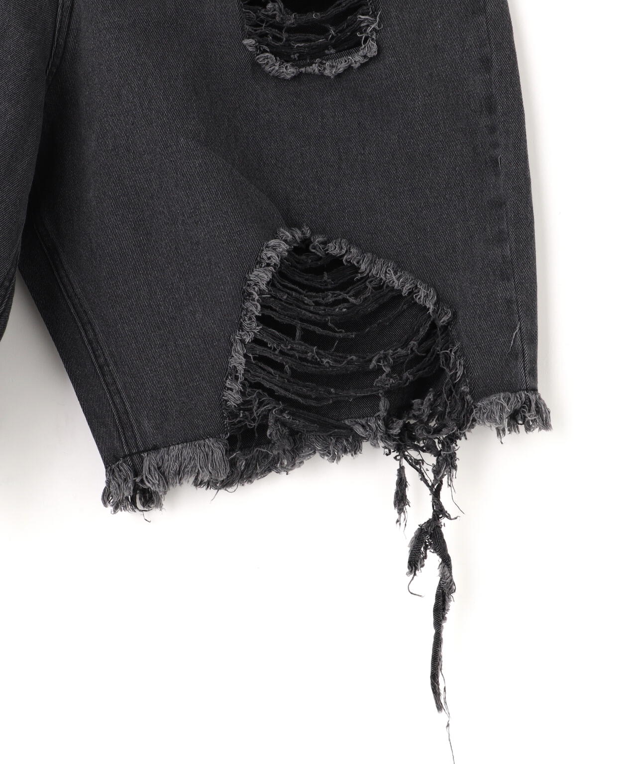 DankeSchon/ダンケシェーン/11oz DAMAGE DENIM SHORTS