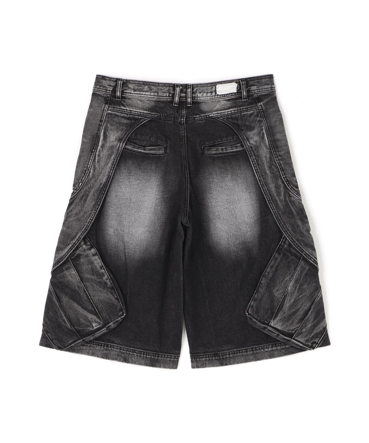 BLR/ビーエルアール/C CARGO BERMUDA W DENIM PANTS