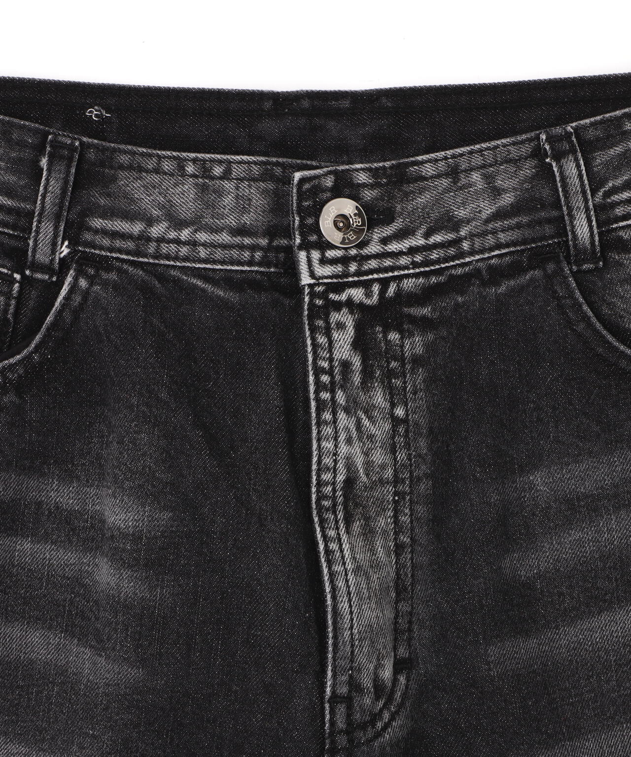 BLR/ビーエルアール/C CARGO BERMUDA W DENIM PANTS