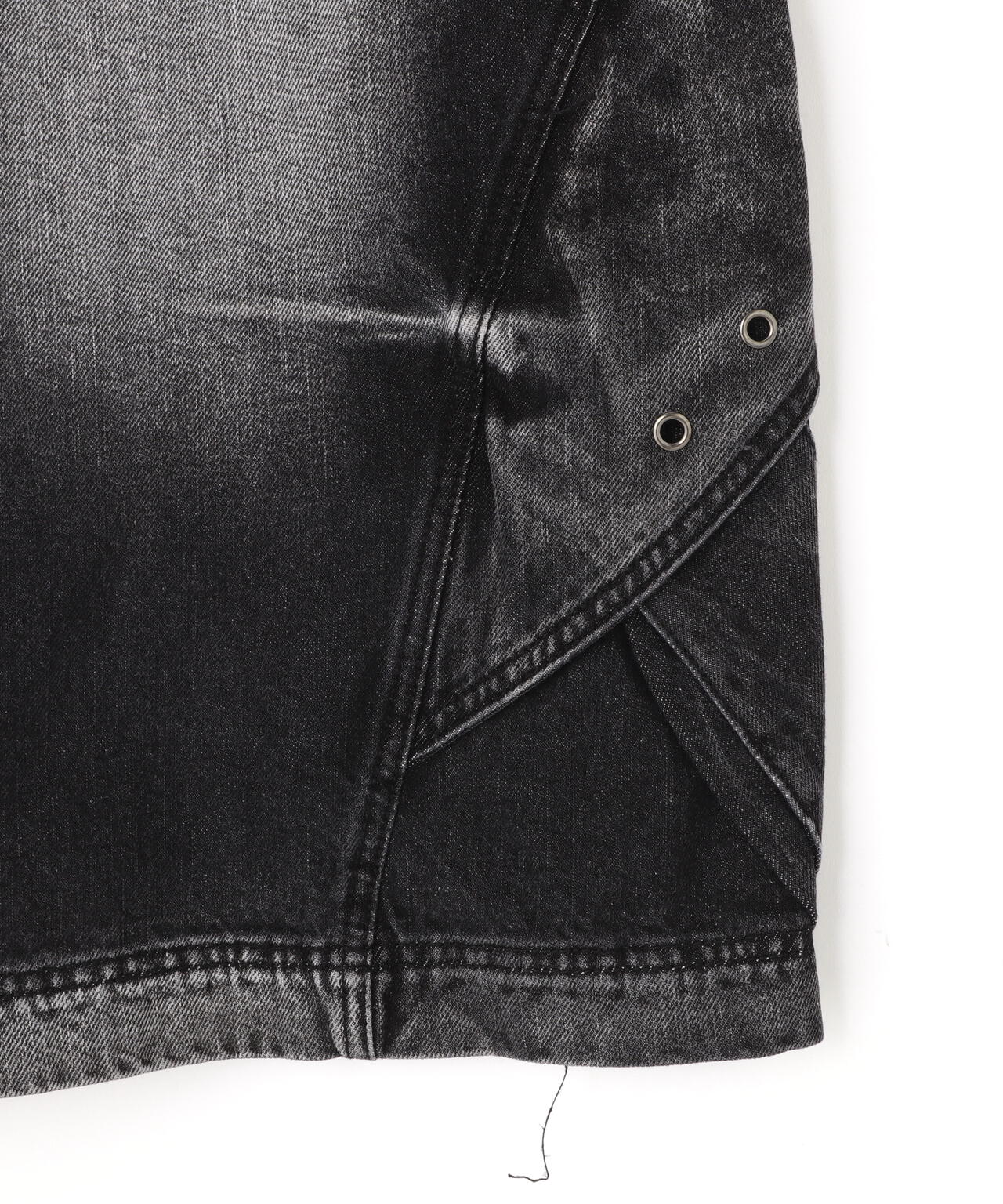 BLR/ビーエルアール/C CARGO BERMUDA W DENIM PANTS