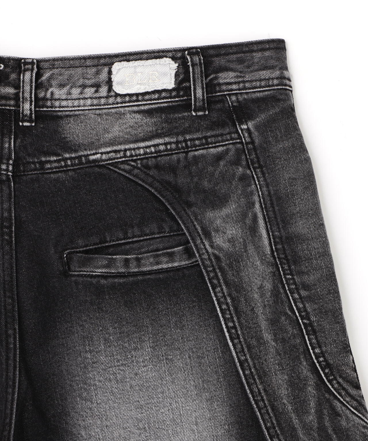 BLR/ビーエルアール/C CARGO BERMUDA W DENIM PANTS