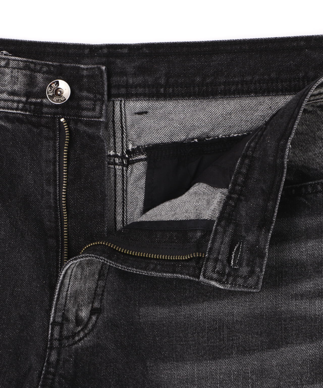 BLR/ビーエルアール/C CARGO BERMUDA W DENIM PANTS
