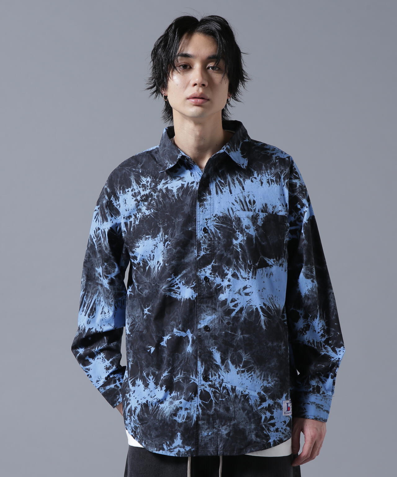 【WEB＆DEPOT限定】DankeSchon/ダンケシェーン/TIE DYE LONG SHIRTS