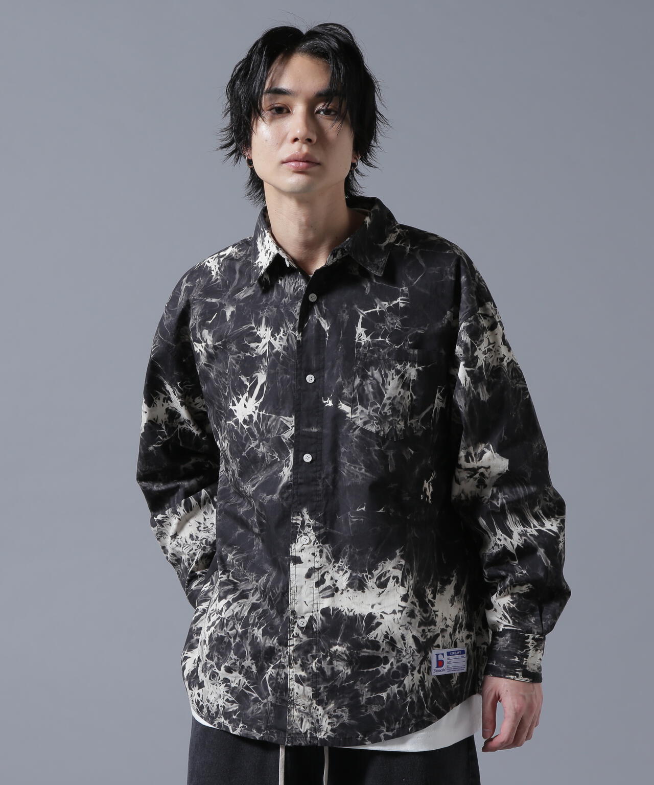 【WEB＆DEPOT限定】DankeSchon/ダンケシェーン/TIE DYE LONG SHIRTS