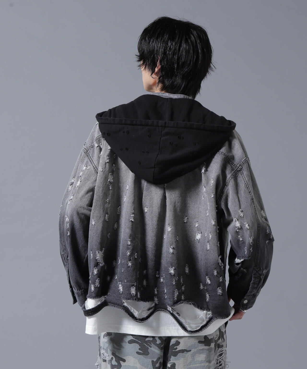 DankeSchon/ダンケシェーン/SHOTGUNDENIM HOOD SHIRTS