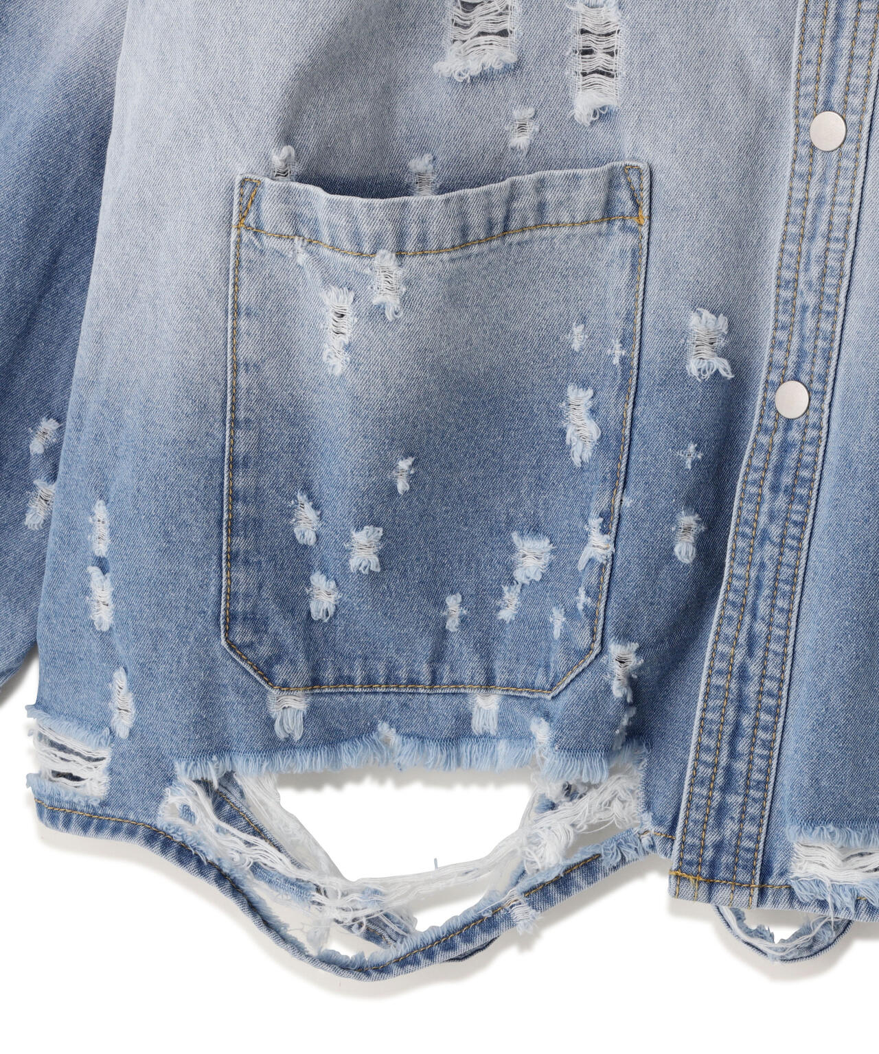 DankeSchon/ダンケシェーン/SHOTGUNDENIM HOOD SHIRTS