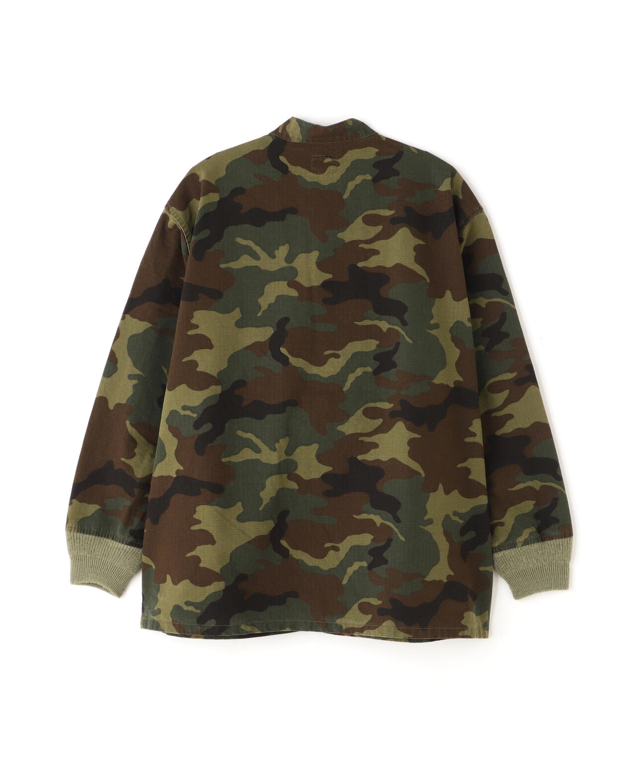 NEEDLES/ニードルズ/STAND COLLAR ARMY SHIRT - CAMO