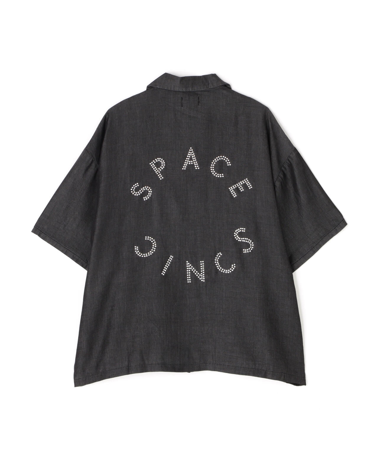 DankeSchon/ダンケシェーン/TENCEL OPENCOLLAR S/S SHIRTS