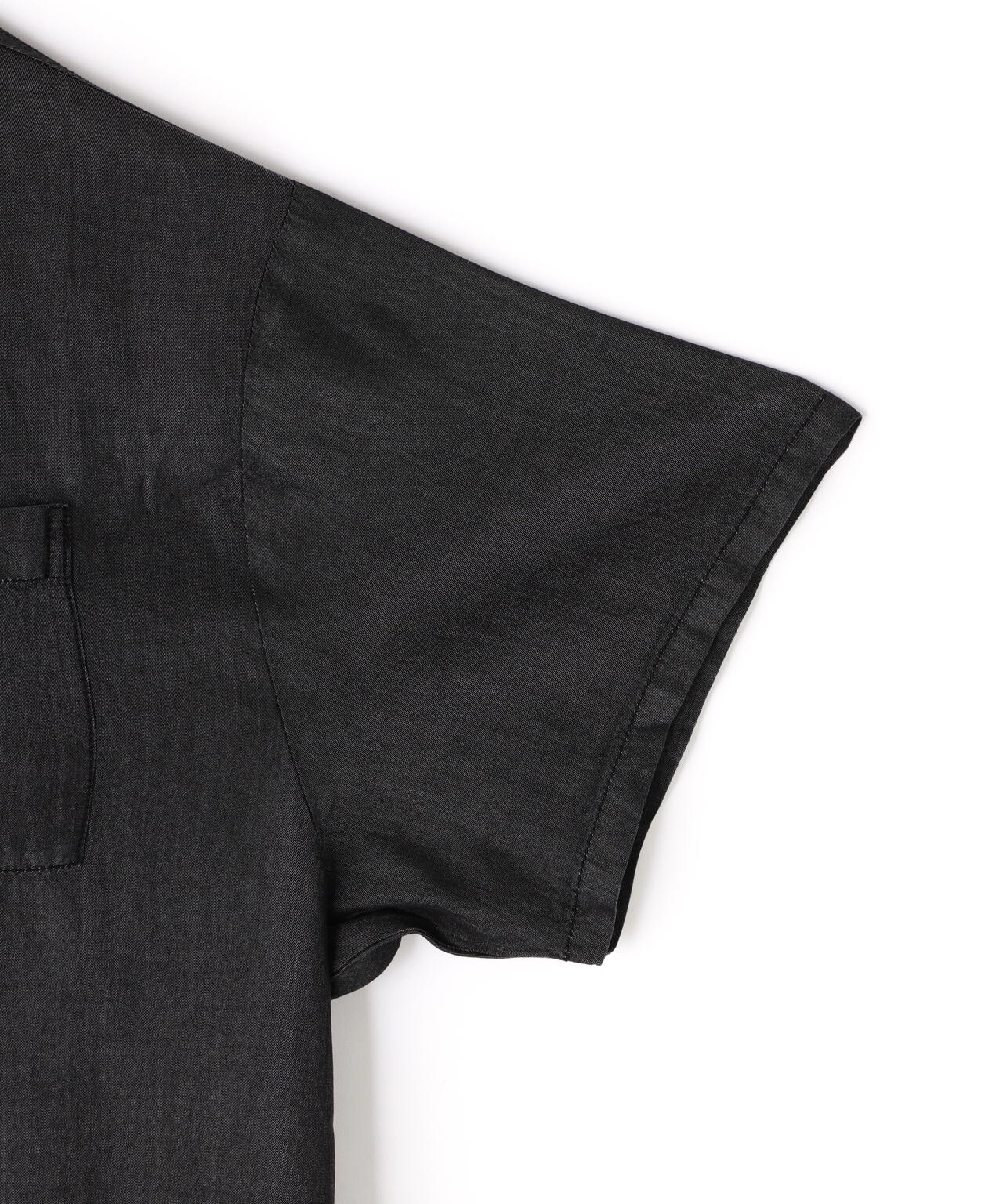 DankeSchon/ダンケシェーン/TENCEL OPENCOLLAR S/S SHIRTS