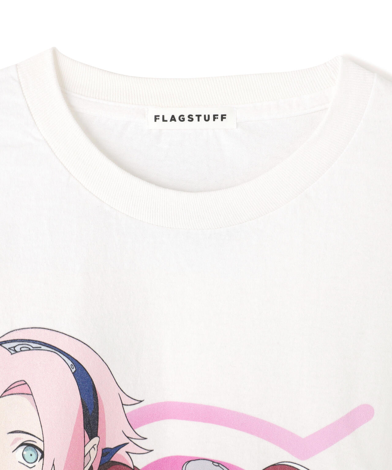 F-LAGSTUF-F×NARUTO-ナルト-/フラグスタフ×ナルト/”SAKURA” L/S TEE