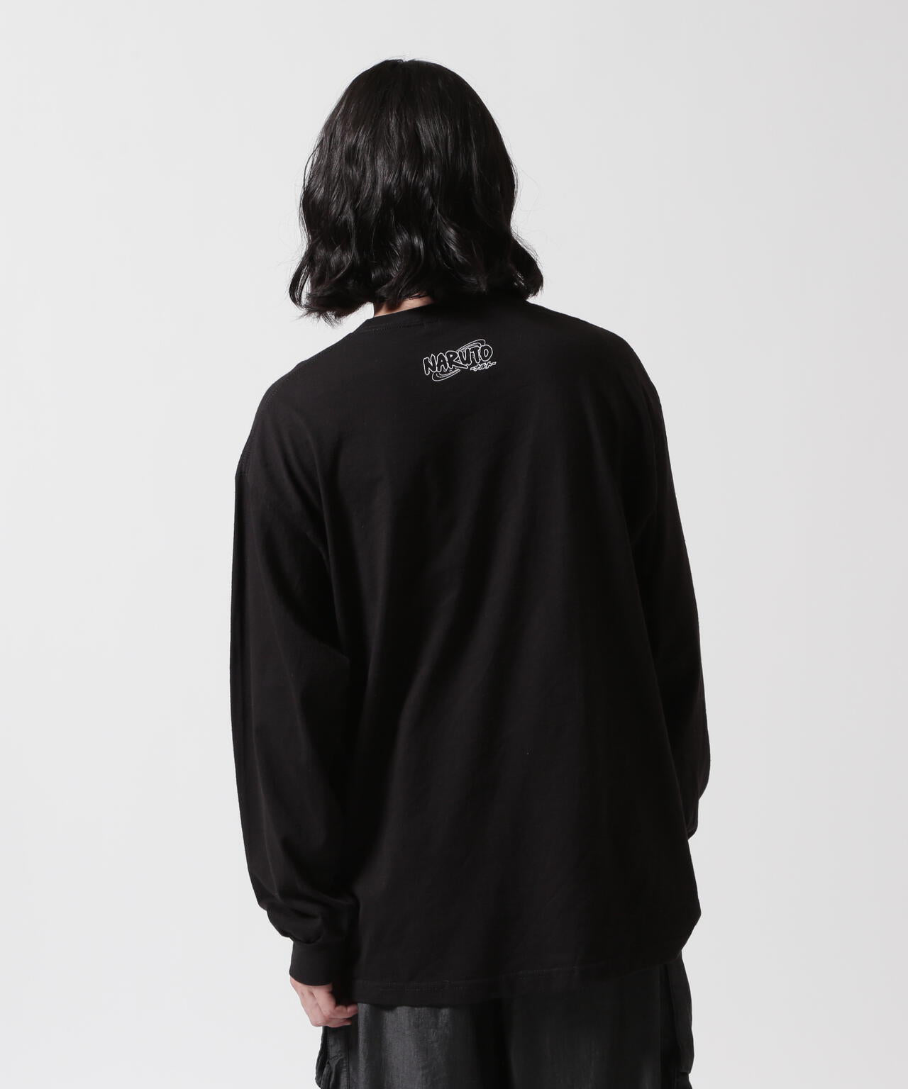 F-LAGSTUF-F×NARUTO-ナルト-/フラグスタフ×ナルト/"SASUKE" L/S TEE