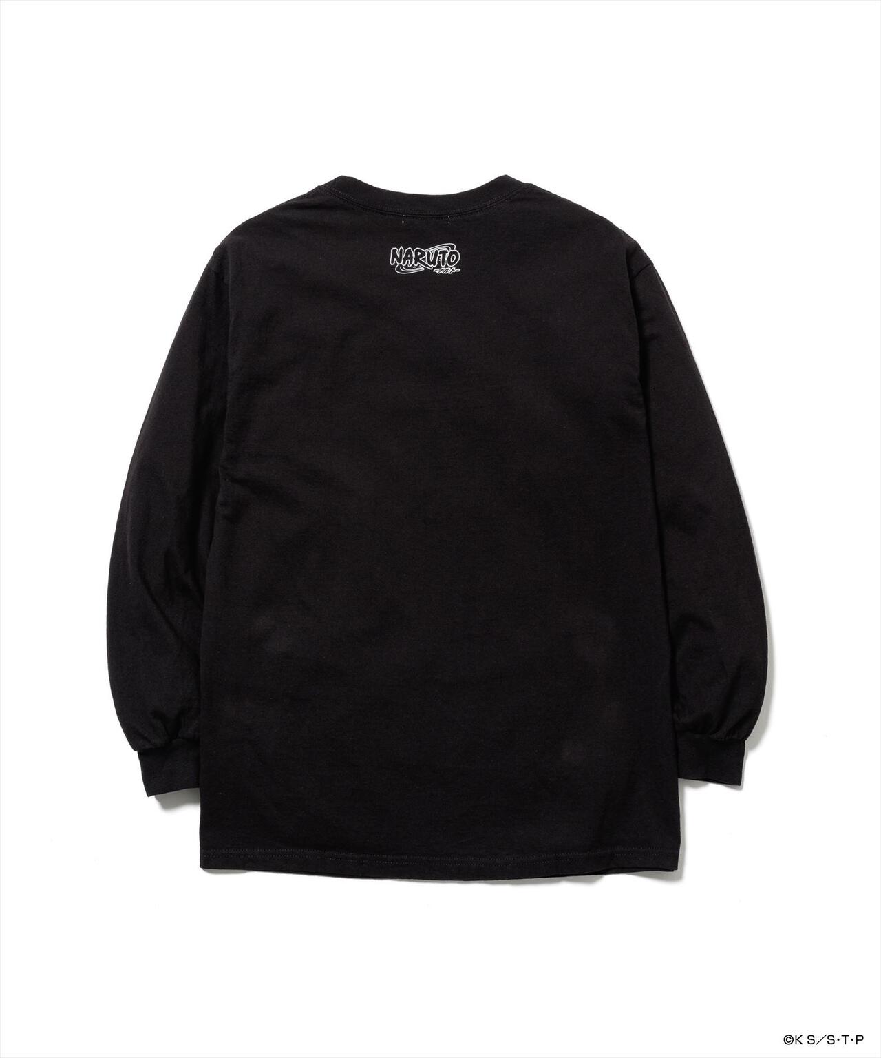 F-LAGSTUF-F×NARUTO-ナルト-/フラグスタフ×ナルト/"SASUKE" L/S TEE