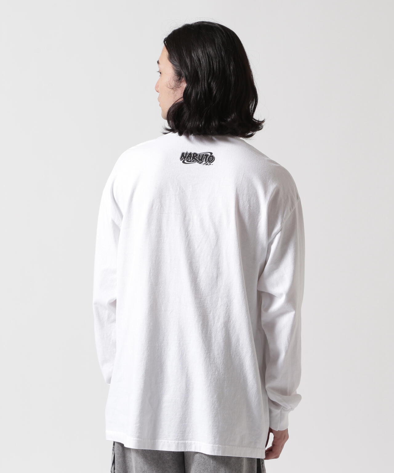 F-LAGSTUF-F×NARUTO-ナルト-/フラグスタフ×ナルト/"SASUKE" L/S TEE
