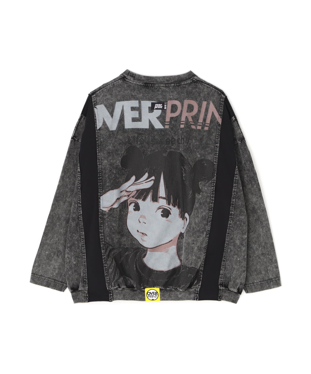 overprint/オーバープリント/PIGMENT SWEATSHIRTS LIKE LS TEE