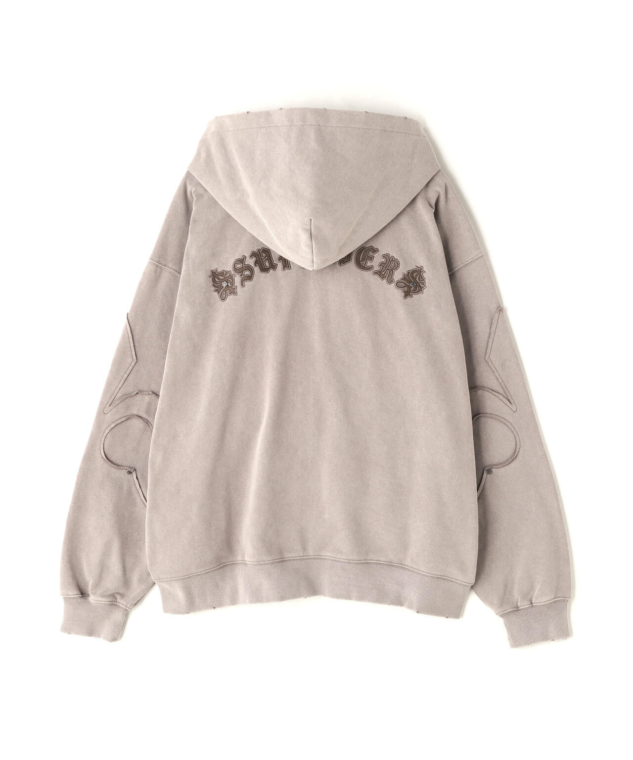 SUPPLIER/サプライヤー/FLEUR SWITCHING ZIP HOODIE