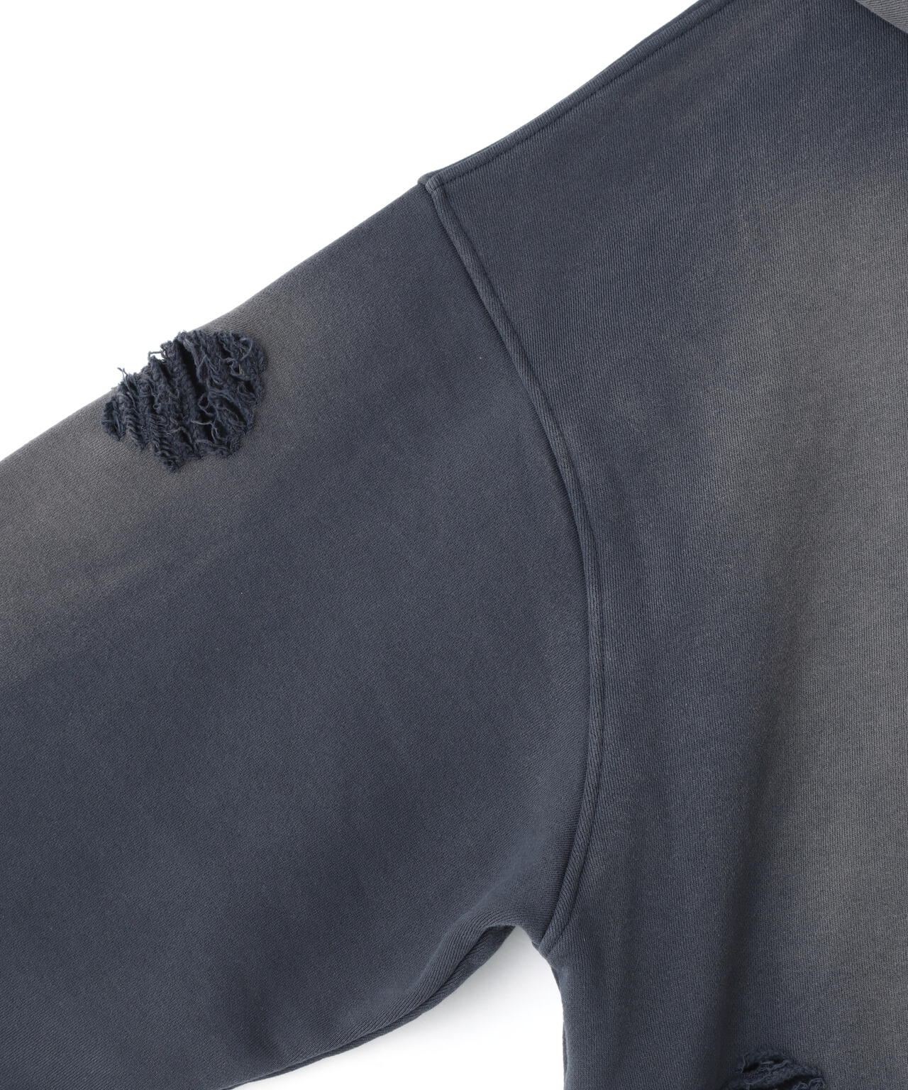 WHITELAND/ホワイトランド/VINTAGE DAMEGE HOODIE