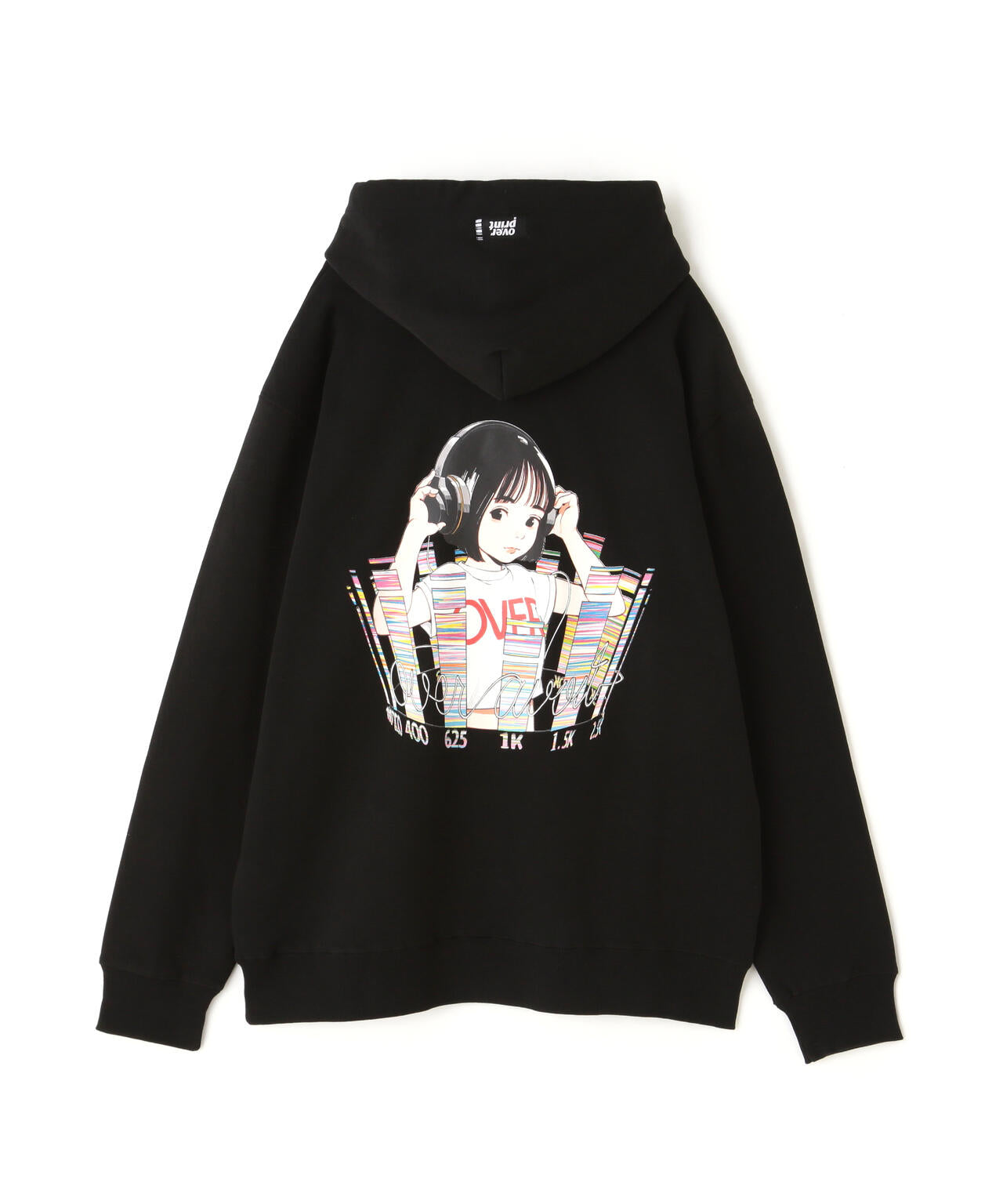 overprint/オーバープリント/HEAD PHONE HOODIE