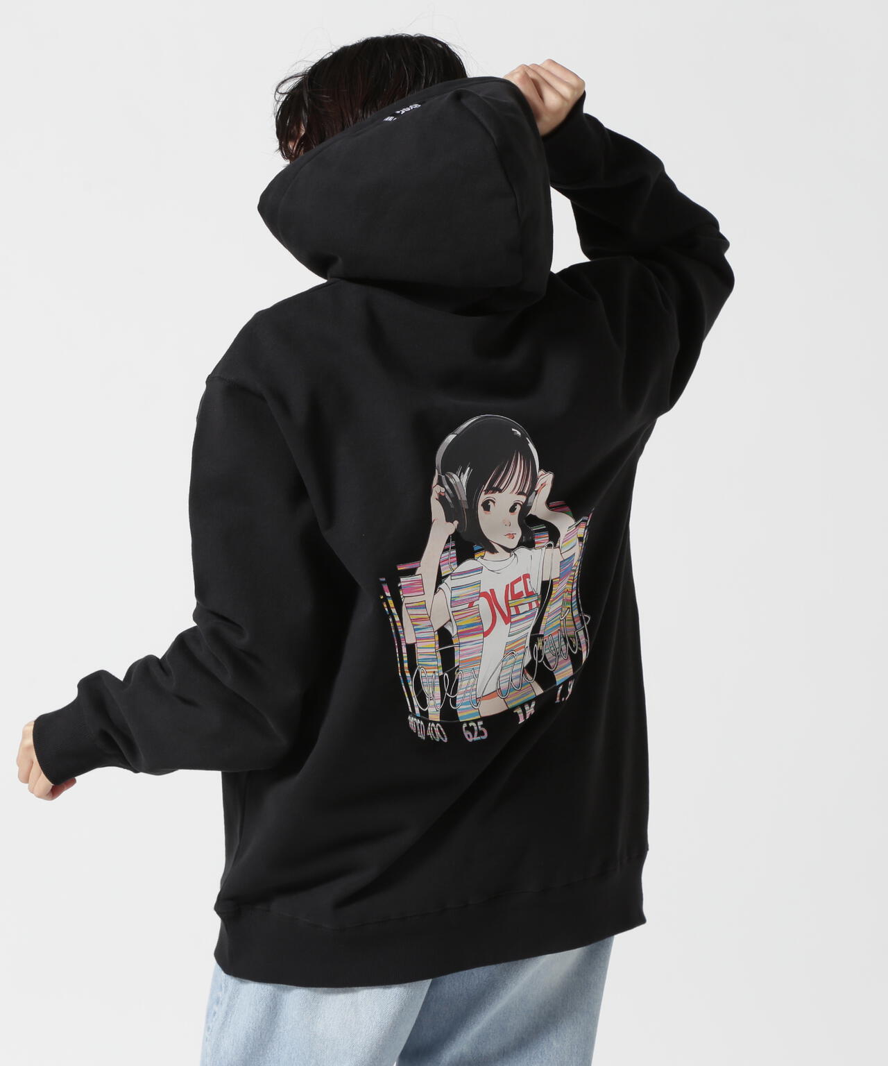 overprint/オーバープリント/HEAD PHONE HOODIE
