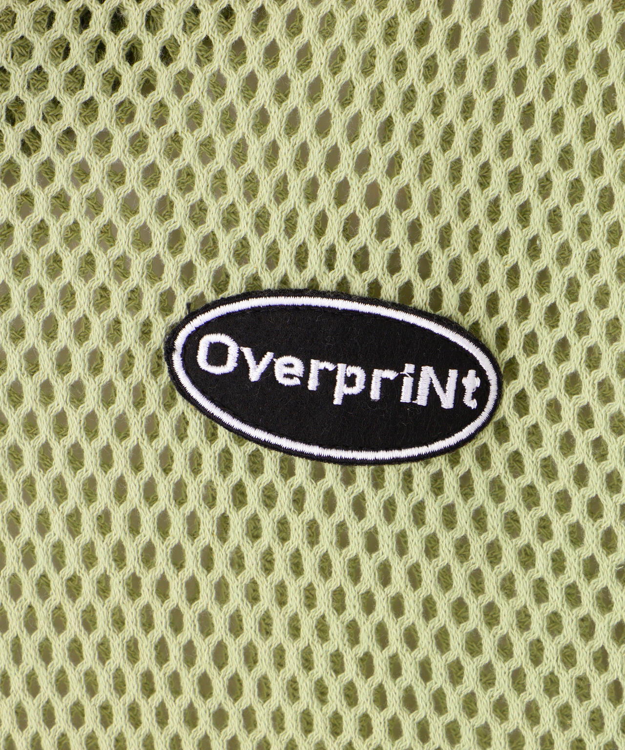 overprint/オーバープリント/MESH HOODIE