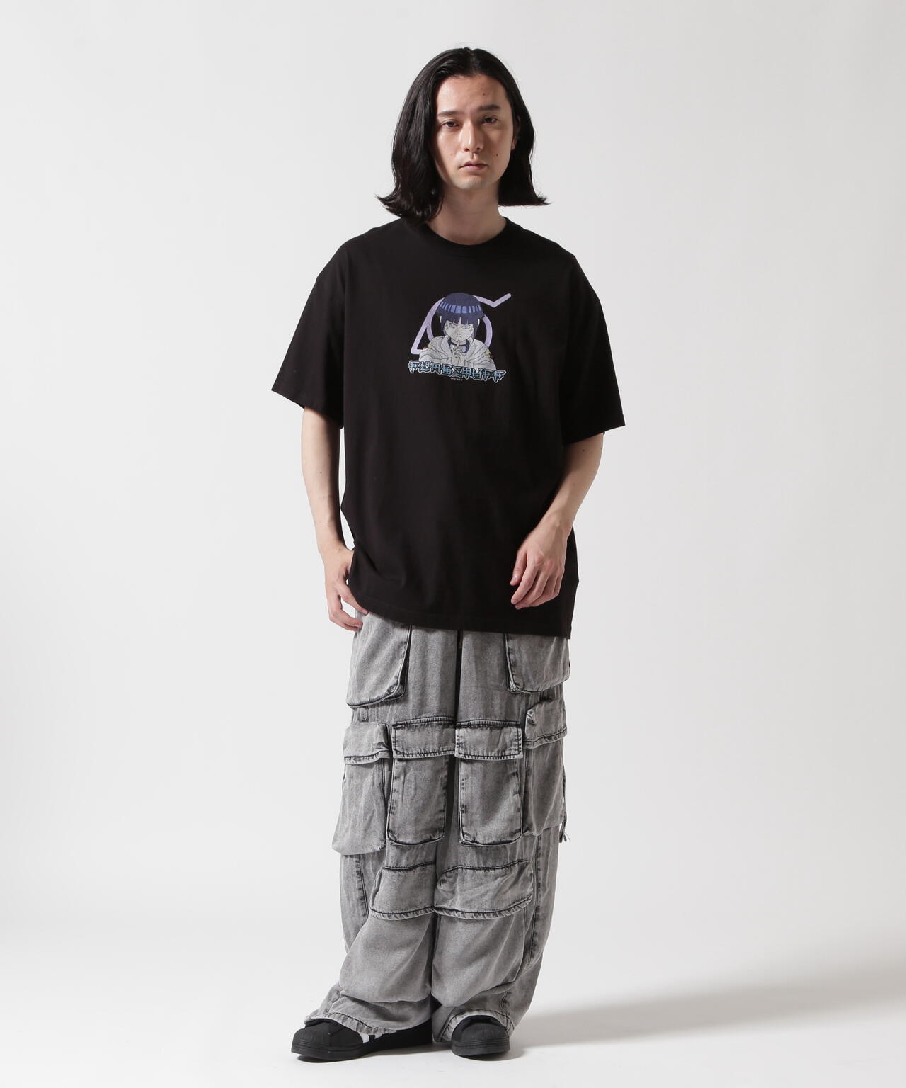 F-LAGSTUF-F×NARUTO-ナルト-/フラグスタフ×ナルト/"HINATA" S/S TEE