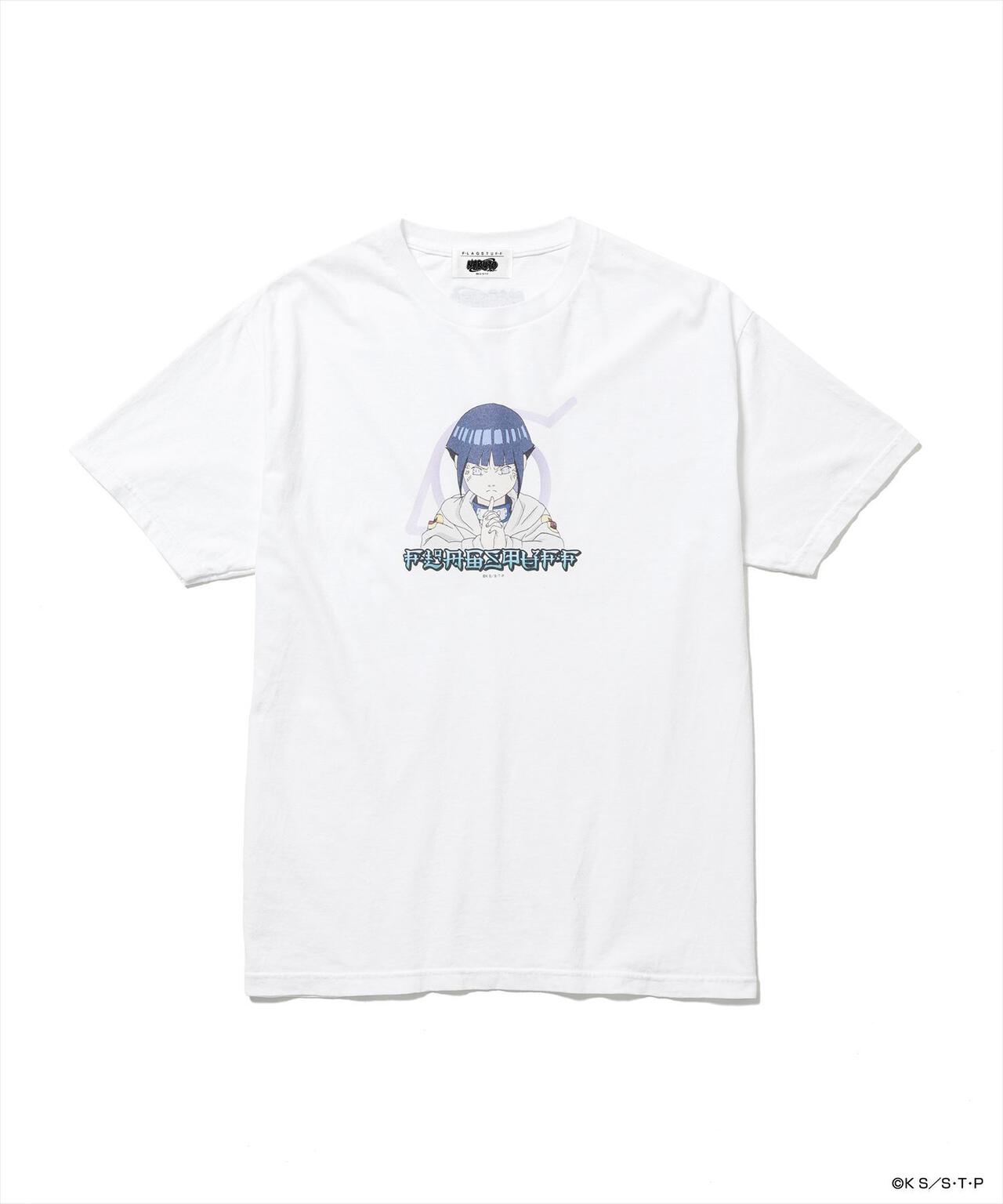 F-LAGSTUF-F×NARUTO-ナルト-/フラグスタフ×ナルト/"HINATA" S/S TEE
