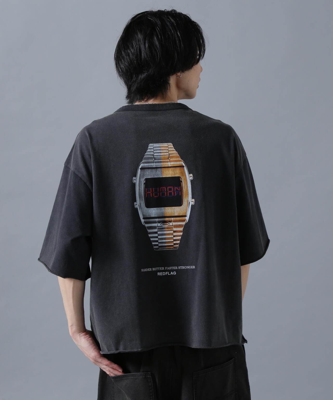 DankeSchon/ダンケシェーン/CUTOFF S/S TEE WATCH