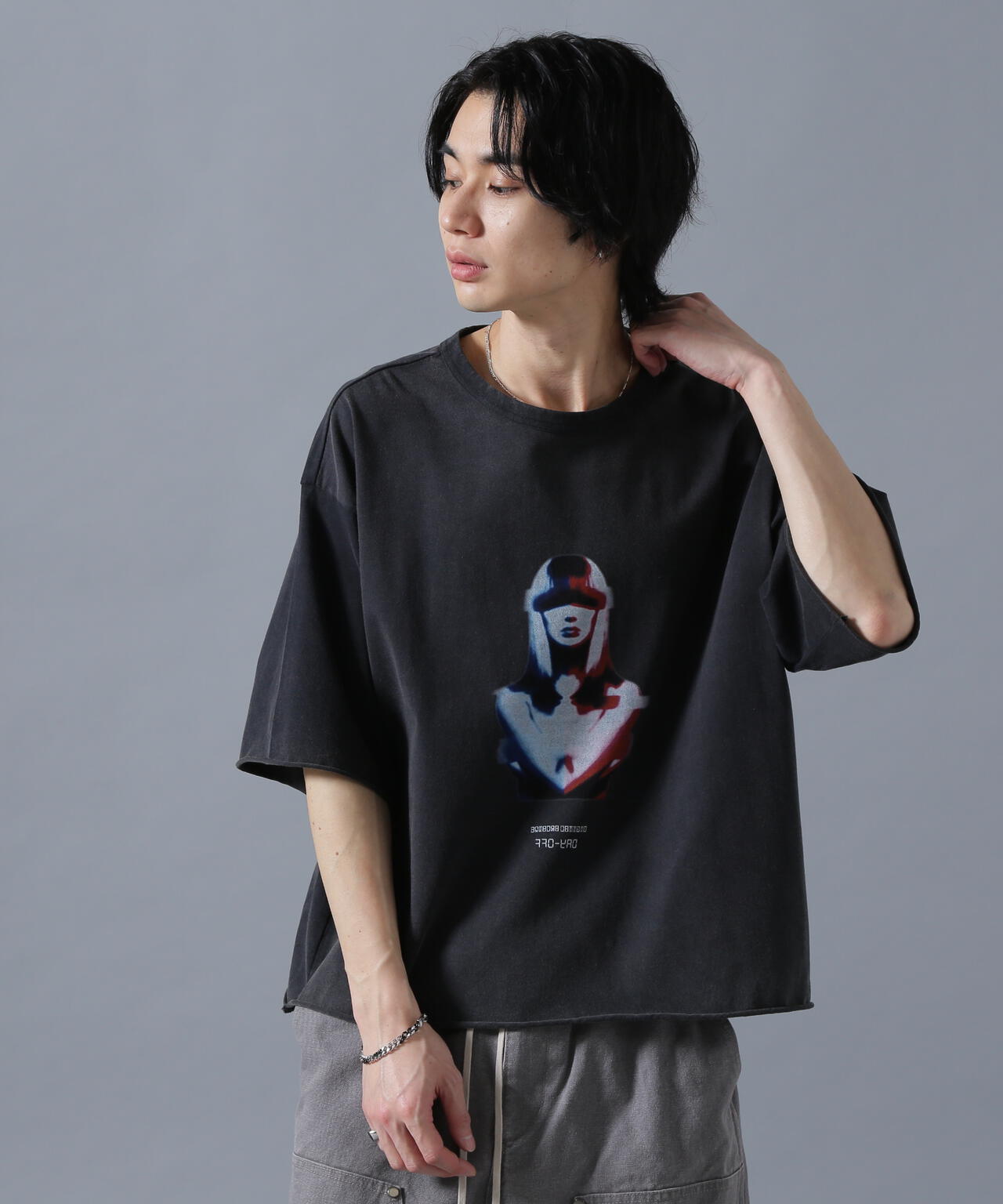 DankeSchon/ダンケシェーン/CUTOFF S/S TEE WOMEN
