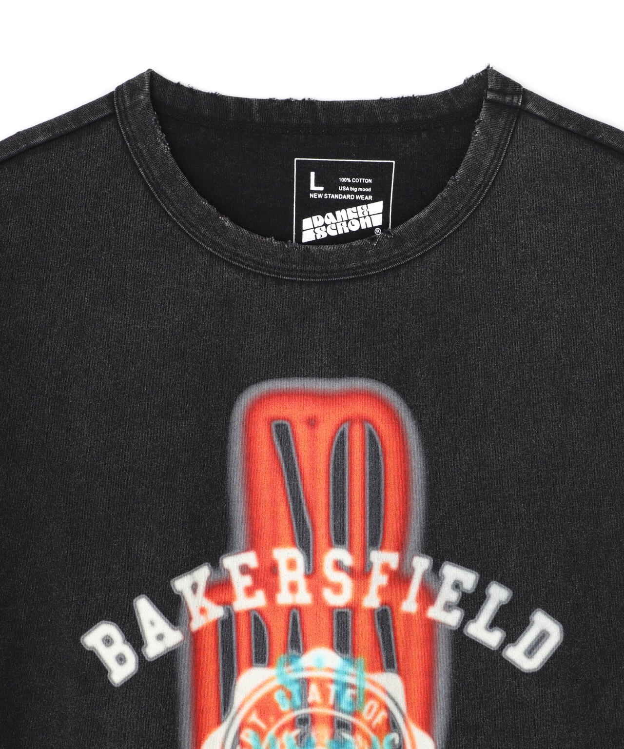 DankeSchon/ダンケシェーン/GRADATION CHEMICAL TEE BAKERSFIELD