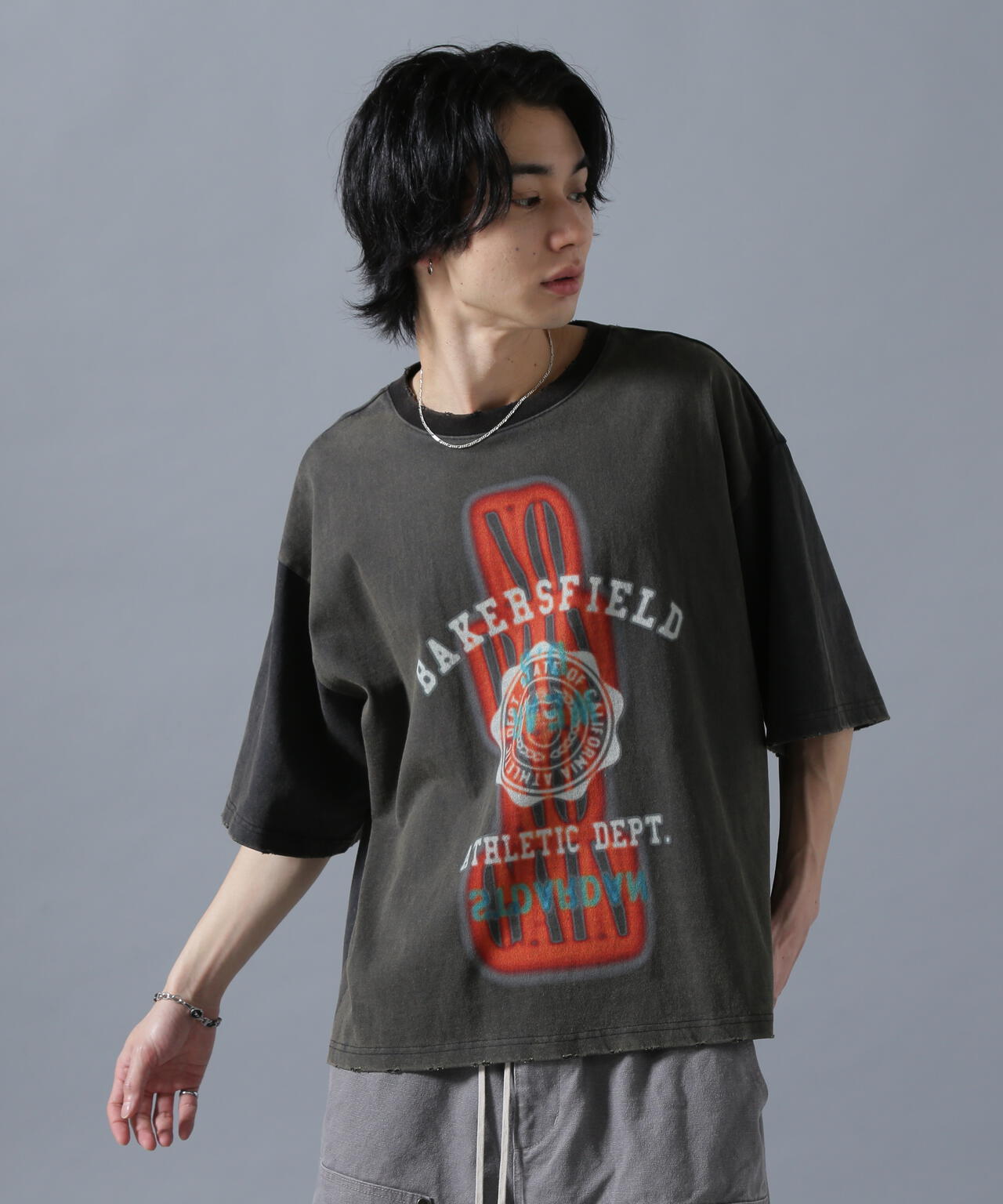 DankeSchon/ダンケシェーン/GRADATION CHEMICAL TEE BAKERSFIELD